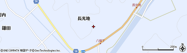 福島県古殿町（石川郡）鎌田（長光地）周辺の地図