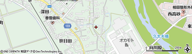 福島県いわき市平赤井（日渡）周辺の地図