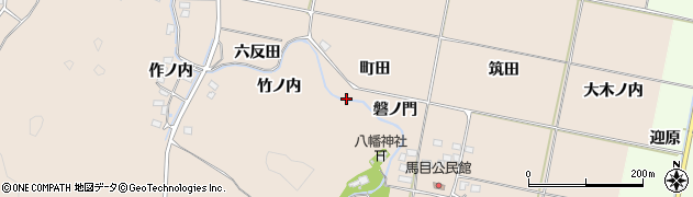 福島県いわき市平馬目周辺の地図