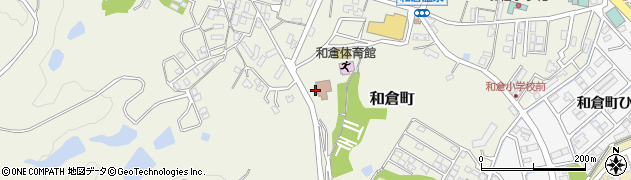 石川県七尾市和倉町ク周辺の地図