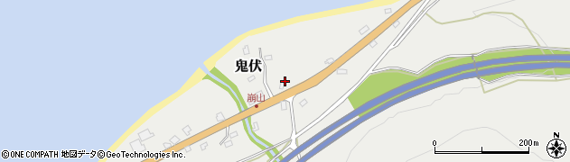 新潟県糸魚川市鬼伏348周辺の地図