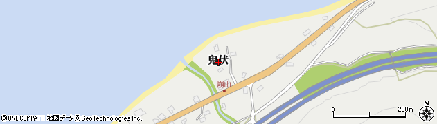 新潟県糸魚川市鬼伏周辺の地図