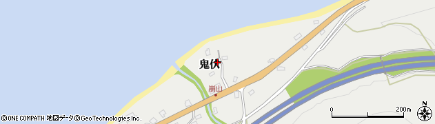 新潟県糸魚川市鬼伏233周辺の地図