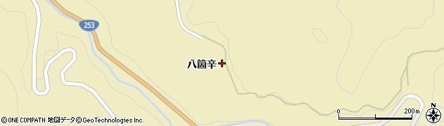 新潟県十日町市八箇（辛）周辺の地図