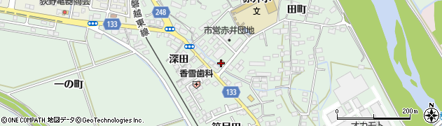 赤井郵便局 ＡＴＭ周辺の地図
