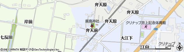 福島県いわき市四倉町細谷（弁天前）周辺の地図
