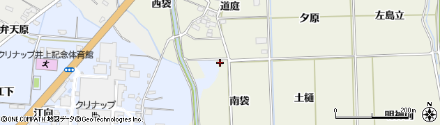 福島県いわき市四倉町下仁井田（南袋）周辺の地図