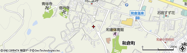 石川県七尾市和倉町（ナ）周辺の地図