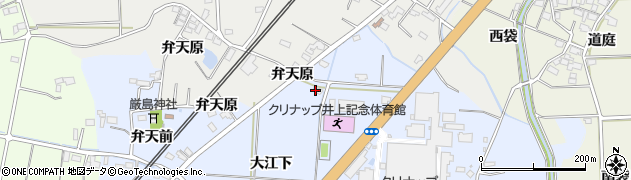 福島県いわき市四倉町細谷（大江下）周辺の地図