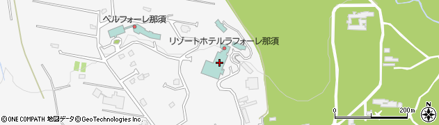 ホテルラフォーレ那須周辺の地図
