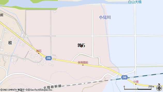 〒949-1336 新潟県糸魚川市鶉石の地図