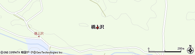 福島県浅川町（石川郡）山白石（橋上沢）周辺の地図