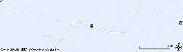 福島県古殿町（石川郡）鎌田（滝）周辺の地図