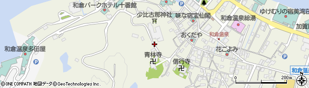 石川県七尾市和倉町レ周辺の地図