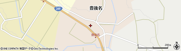 石川県志賀町（羽咋郡）豊後名（ニ）周辺の地図