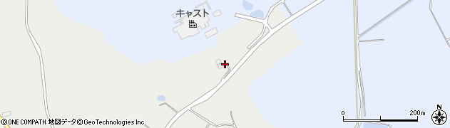 福島県白河市東釜子谷口周辺の地図