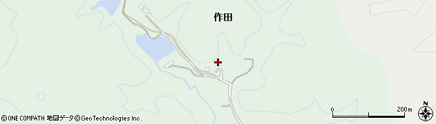 福島県いわき市平上片寄（作田）周辺の地図
