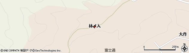 福島県古殿町（石川郡）松川（林ノ入）周辺の地図
