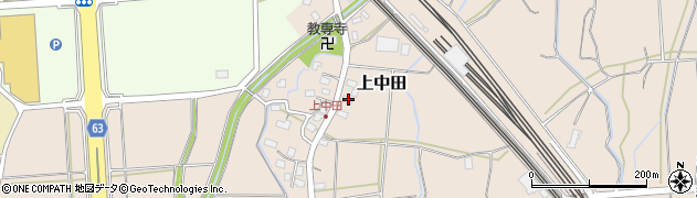 新潟県上越市上中田388周辺の地図