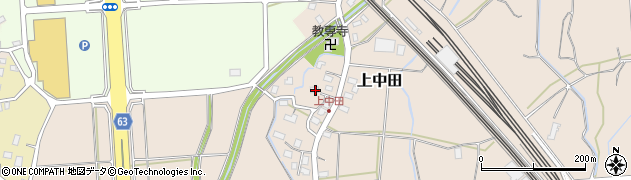 新潟県上越市上中田375周辺の地図