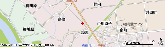 福島県いわき市平中平窪（高橋）周辺の地図