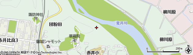 福島県いわき市平赤井（田町）周辺の地図