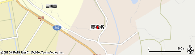 石川県志賀町（羽咋郡）豊後名周辺の地図