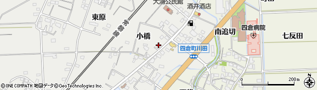 福島県いわき市四倉町狐塚（小橋）周辺の地図