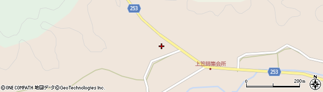 石川県七尾市中島町笠師（井）周辺の地図