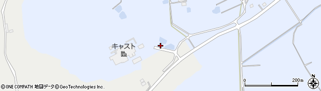 福島県白河市東上野出島（笹久保）周辺の地図