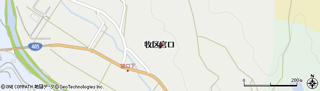 新潟県上越市牧区宮口周辺の地図
