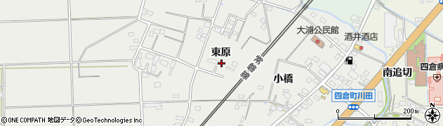 福島県いわき市四倉町狐塚（東原）周辺の地図