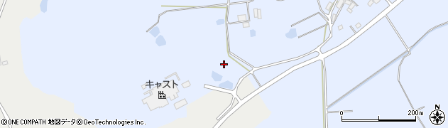 福島県白河市東上野出島一ノ田周辺の地図
