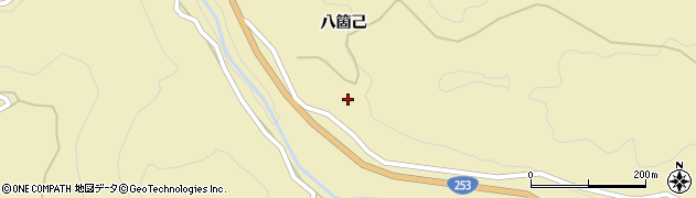 新潟県十日町市八箇（己）周辺の地図