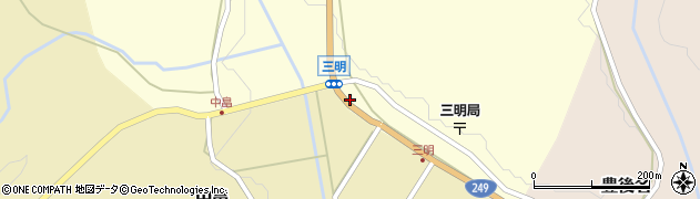 石川県志賀町（羽咋郡）三明（チ）周辺の地図