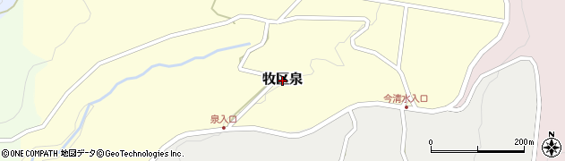 新潟県上越市牧区泉周辺の地図