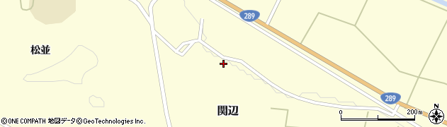 福島県白河市関辺（中道上）周辺の地図