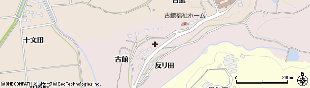 福島県いわき市平中平窪（古館）周辺の地図