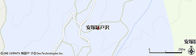 新潟県上越市安塚区戸沢周辺の地図