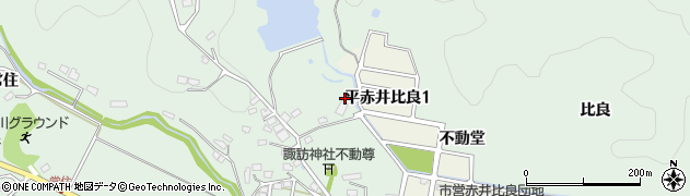 福島県いわき市平赤井不動堂202周辺の地図