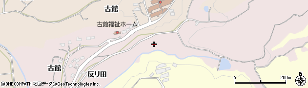 福島県いわき市平中平窪反リ田周辺の地図