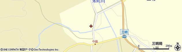 石川県羽咋郡志賀町三明ホ80周辺の地図