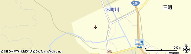 石川県羽咋郡志賀町三明ホ周辺の地図