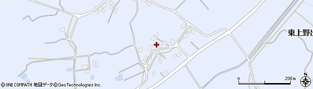 福島県白河市東上野出島（屋敷前）周辺の地図