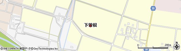 新潟県上越市下曽根周辺の地図