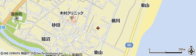 福島県いわき市四倉町上仁井田周辺の地図