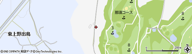 福島県白河市東下野出島（新石舟）周辺の地図