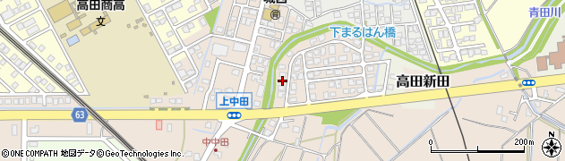 新潟県上越市上中田546周辺の地図