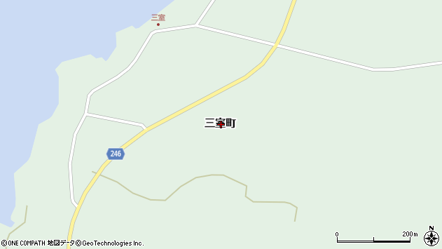 〒926-0007 石川県七尾市三室町の地図