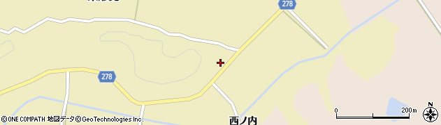 福島県白河市東形見（祝方）周辺の地図